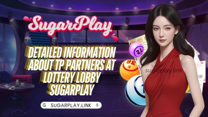 Detailed information about TP partners at Lottery lobby Sugarplay